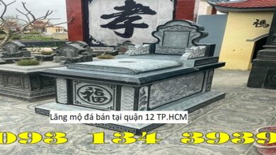 Lăng mộ đá bán tại quận 12 TP.HCM
