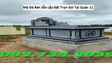 Mộ Đá Bán Sẵn Lắp Đặt Trọn Gói Tại Quận 11